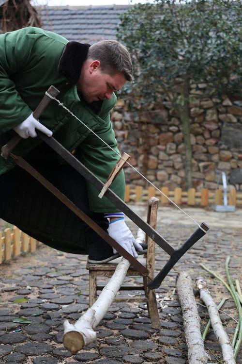 拉大锯视频,一场传统民俗的欢乐演绎